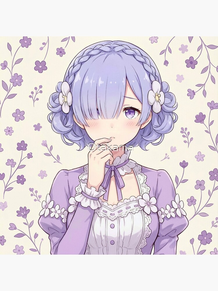Re Zero Rem Lovely Tapestry - Image 2