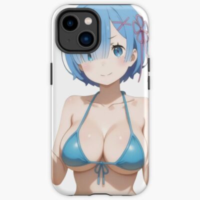 Anime Middle Finger Rem Waifu Iphone Case