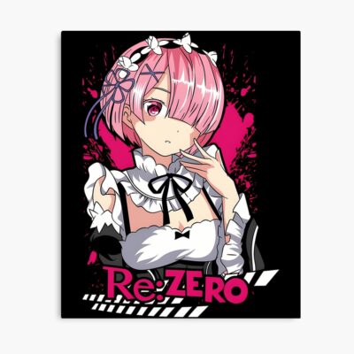 Re Zero Ram Poster