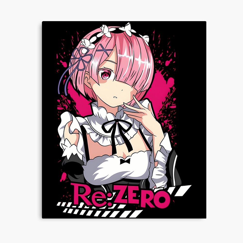 Re Zero Ram Poster