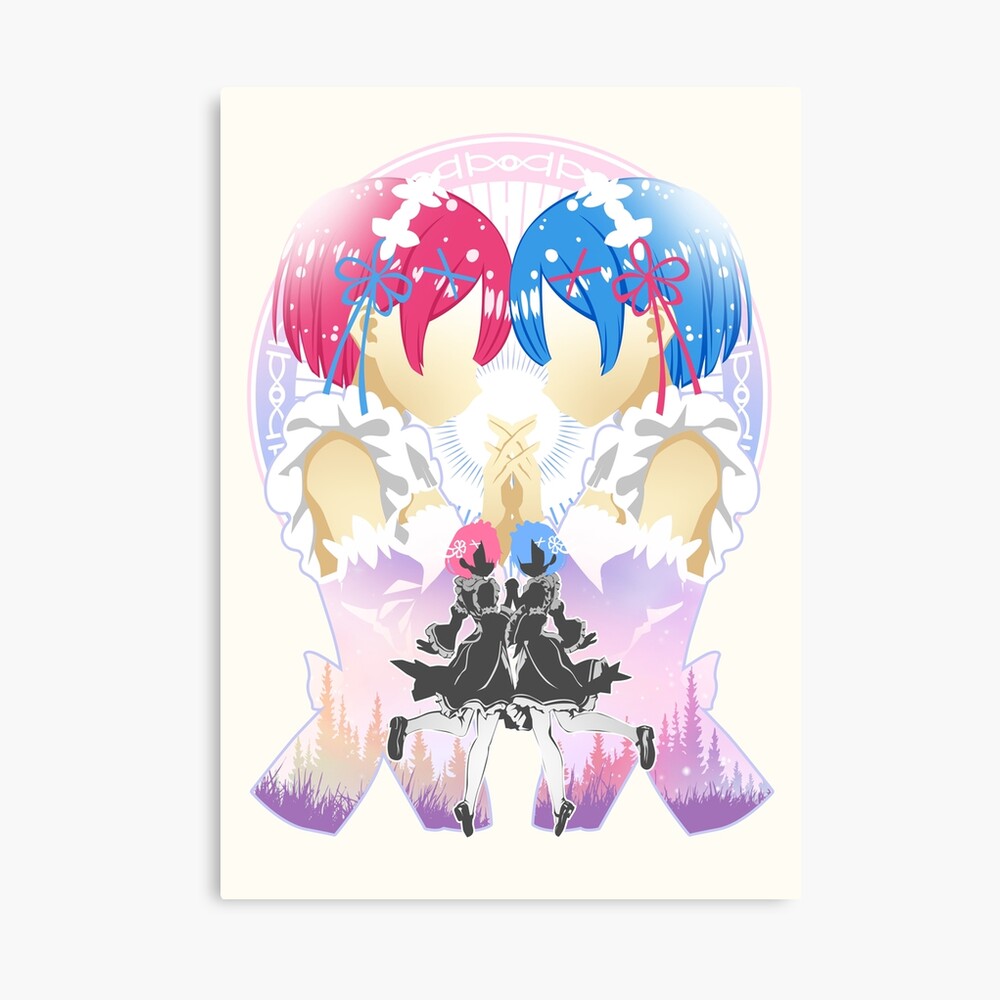 Rem Ram Re Zero Poster