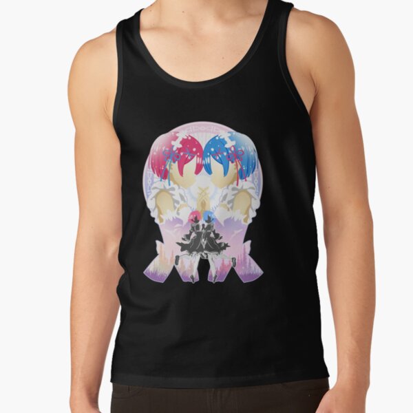 Rem Ram Re Zero Tank Top - Image 2