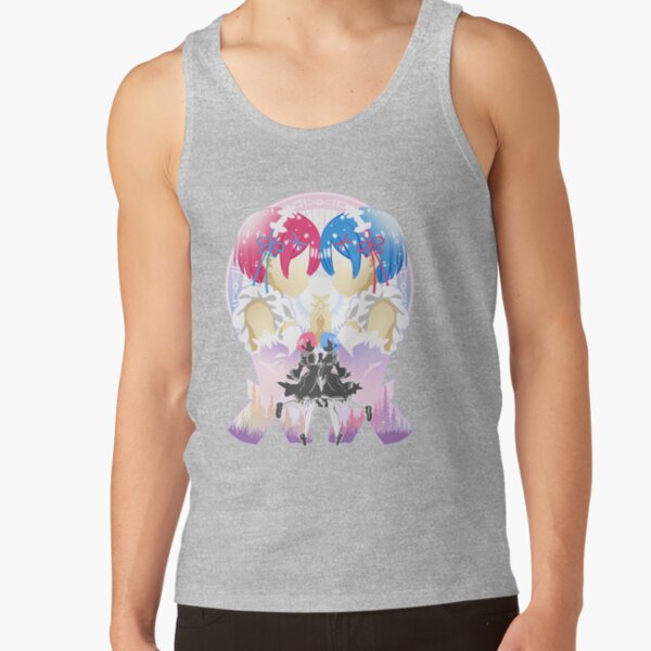 Rem Ram Re Zero Tank Top - Image 3