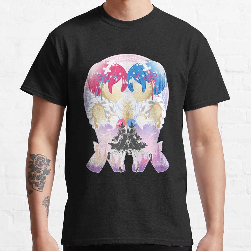 Rem Ram Re Zero T-Shirt - Image 5