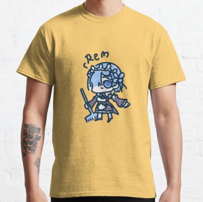Alternative view of Re Zero Rem Chibi Sticker T-shirt