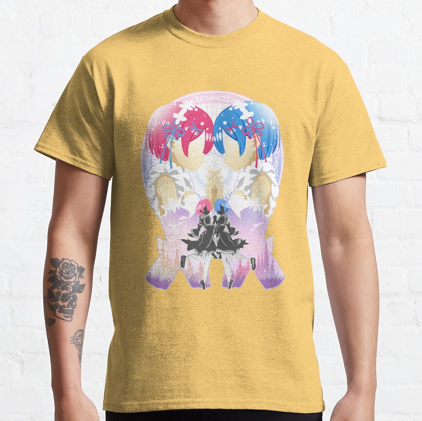 Rem Ram Re Zero T-Shirt - Image 6