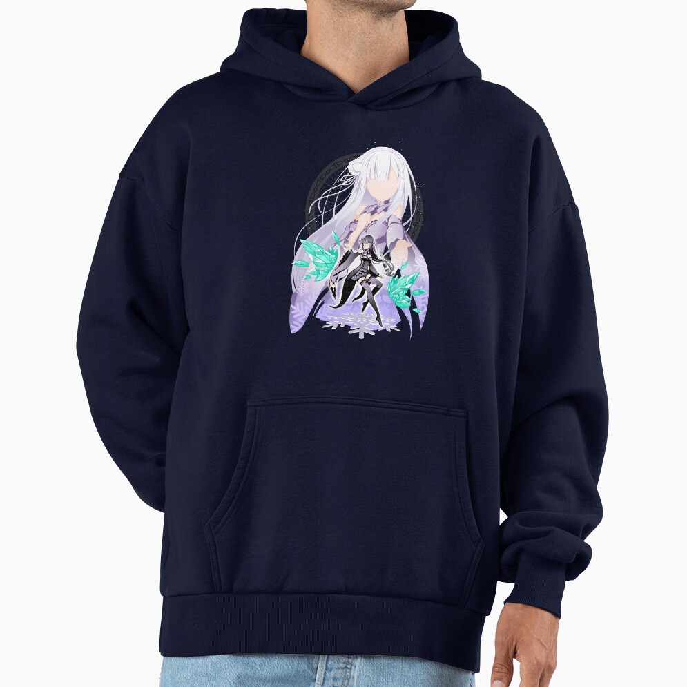 Emilia Re Zero Hoodie - Image 5