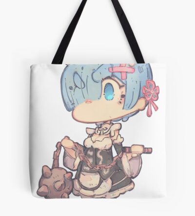 Re Zero Rem Chibi Tote Bag
