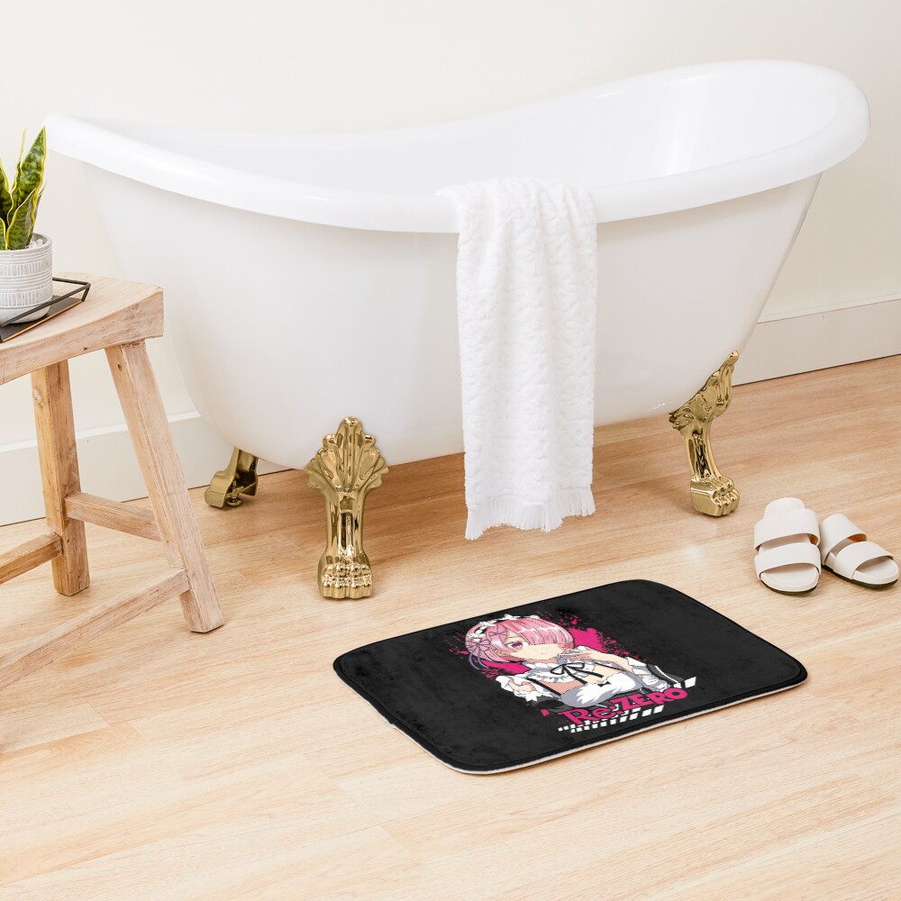 Re Zero Ram Cute Bath Mat - Image 2
