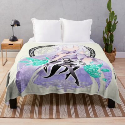 Emilia Re Zero Throw Blanket