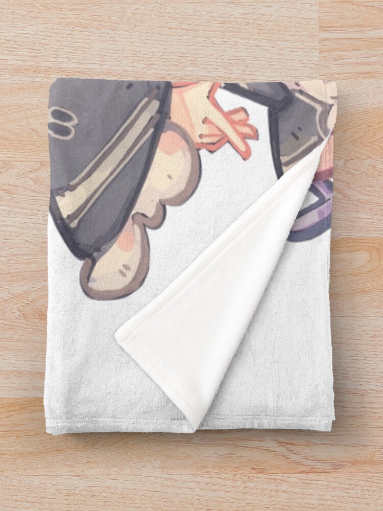Re Zero Ram Chibi Throw Blanket - Image 2