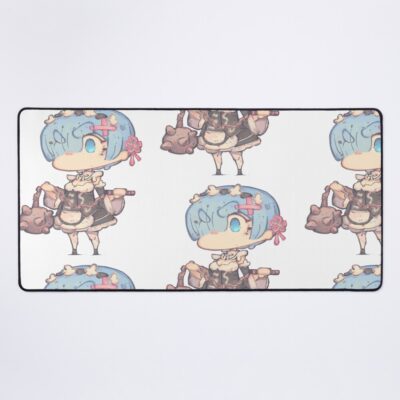 Re Zero Rem Chibi Mouse Pad