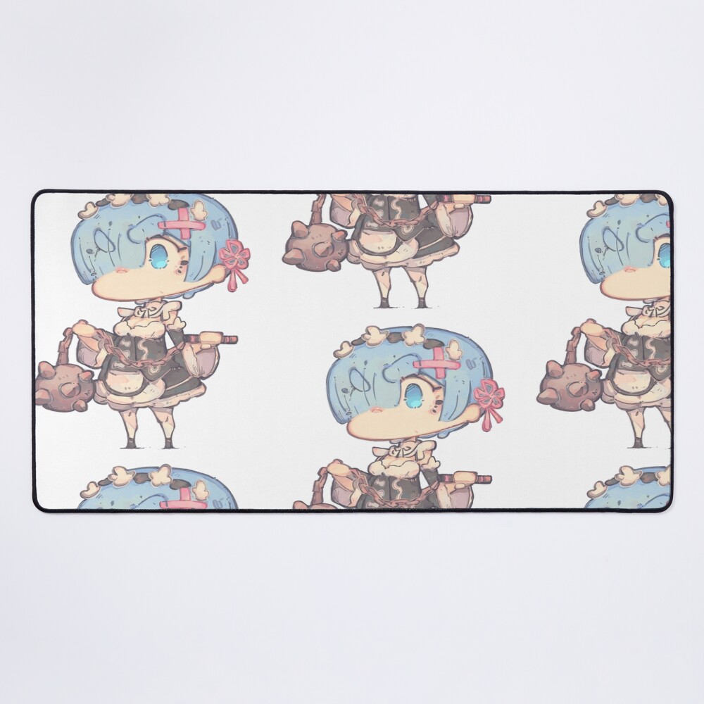 Re Zero Rem Chibi Mouse Pad