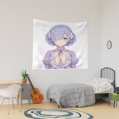 Re Zero Rem Adorable Tapestry